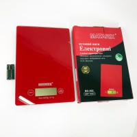 Ваги кулінарні для кухні, Кухонні ваги з РК-дисплеєм, Ваги кухонні акумуляторні звичайні KJ-83