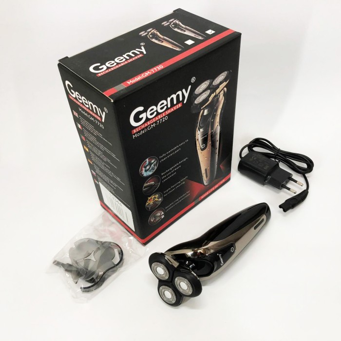 Бритва для вологого видалення волосся Gemei, Професійна бритва для чоловіків, Бритви електричні NO-90