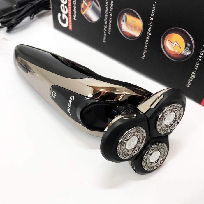 Бритва для вологого видалення волосся Gemei, Професійна бритва для чоловіків, Бритви електричні NO-90