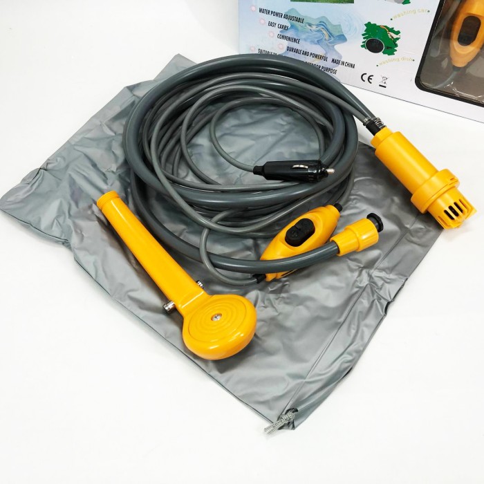 Автомобільний душ з насосом на акумуляторі, Похідний туристичний душ для дачі Літній для кемпінгу HR-11