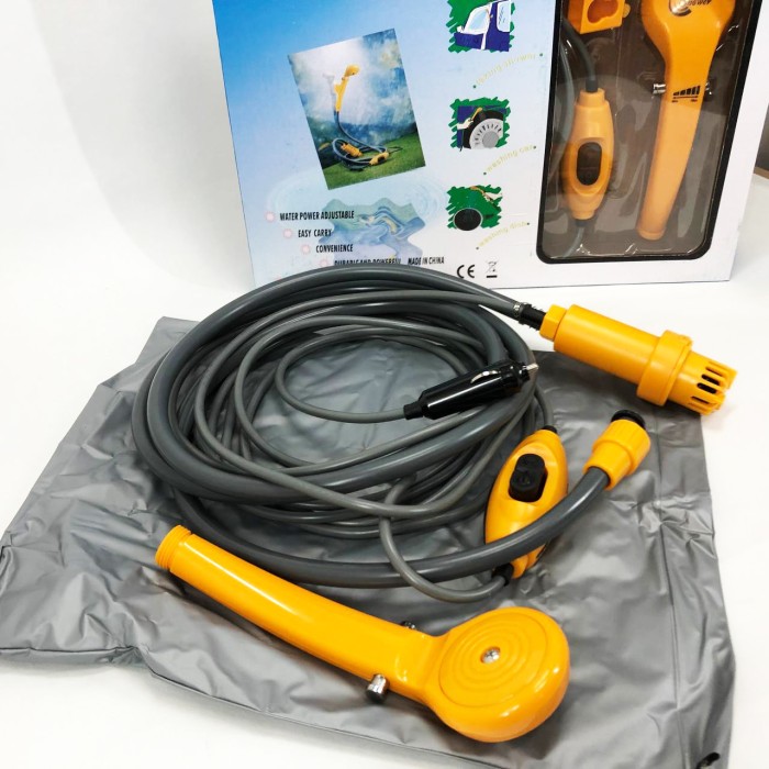 Автомобільний душ з насосом на акумуляторі, Похідний туристичний душ для дачі Літній для кемпінгу HR-11