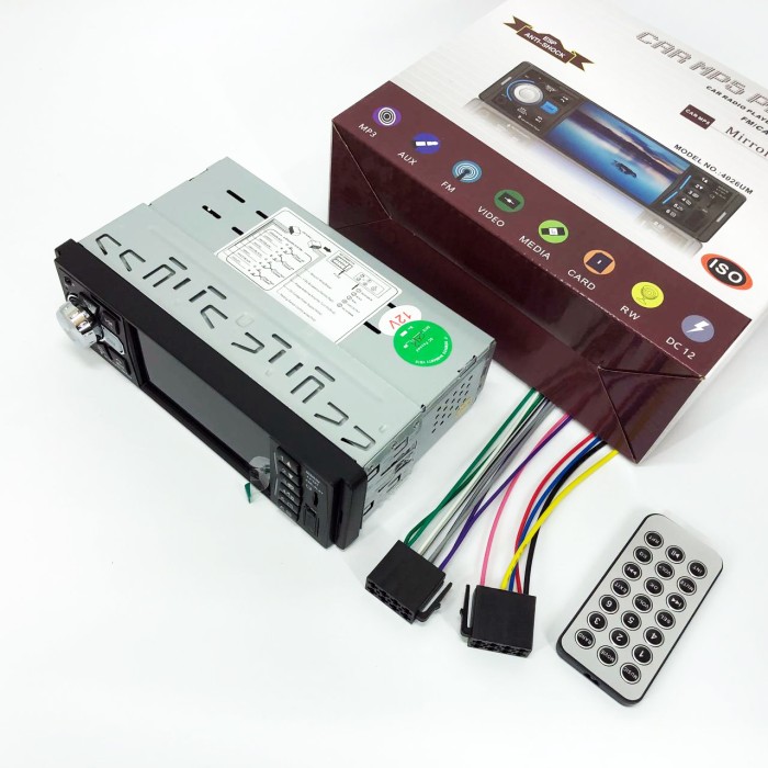 Магнітола для автомобіля з Bluetooth MP5 4026UM, Автомобільна магнітола PK-475 1din штатна