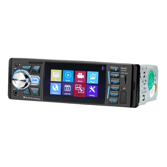 Магнітола для автомобіля з Bluetooth MP5 4026UM, Автомобільна магнітола PK-475 1din штатна
