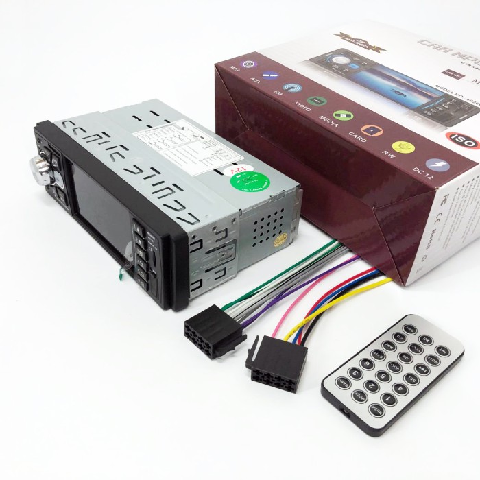 Автомагнітола MP5 4026UM з екраном 4.1 дюйми, AUX вхід, Bluetooth, 1 DIN, магнітола в машину
