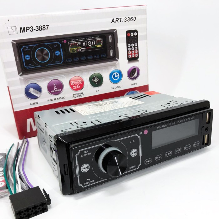 Автомагнітоли 1d MP3 3887 ISO 1DIN, Автомагнітола магнітола в авто з Usb, Магнітола XG-455 автомобіль aux
