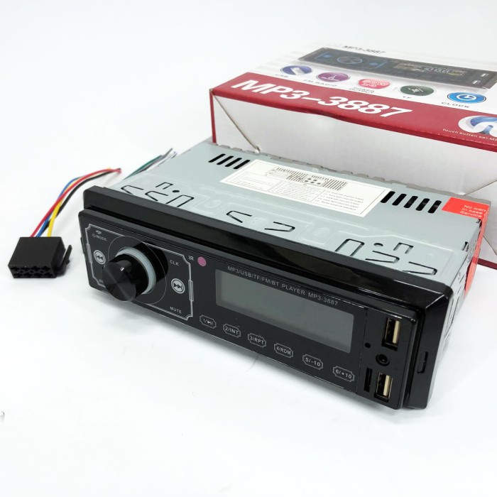 Мультимедіа в машину MP3 3887 ISO 1DIN, Автомобільні магнітоли 1din, Однодиновий магнітофон CY-49