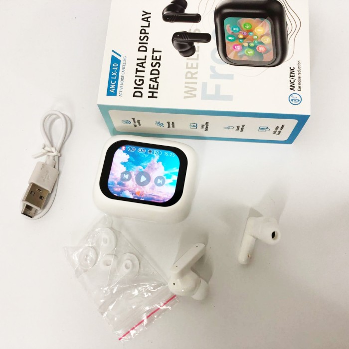 Бездротові навушники з мікрофоном для конференцій LX-10 TWS Earbuds, Навушники PRO TY-255 для музики