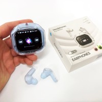 Навушники для смартфона TWS, Бездротові навушники сенсорні з шумопоглинанням для музики YF-45