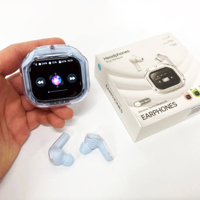 Навушники для смартфона TWS, Бездротові навушники сенсорні з шумопоглинанням для музики YF-45