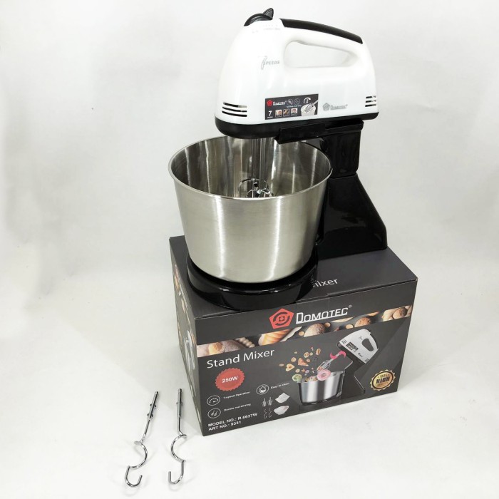 Міксер ручний 7 швидкостей Domotec, Кухонний універсальний міксер кухонний професійний VK-95