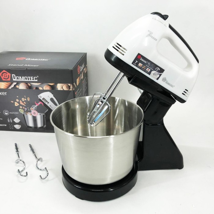 Міксер ручний 7 швидкостей Domotec, Кухонний універсальний міксер кухонний професійний VK-95