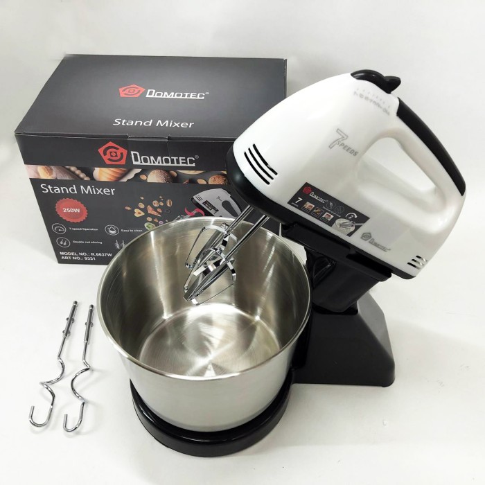 Міксер-віночок для збивання яєць Domotec R6637W 250 Вт, Міксер для тіста на пироги AI-92