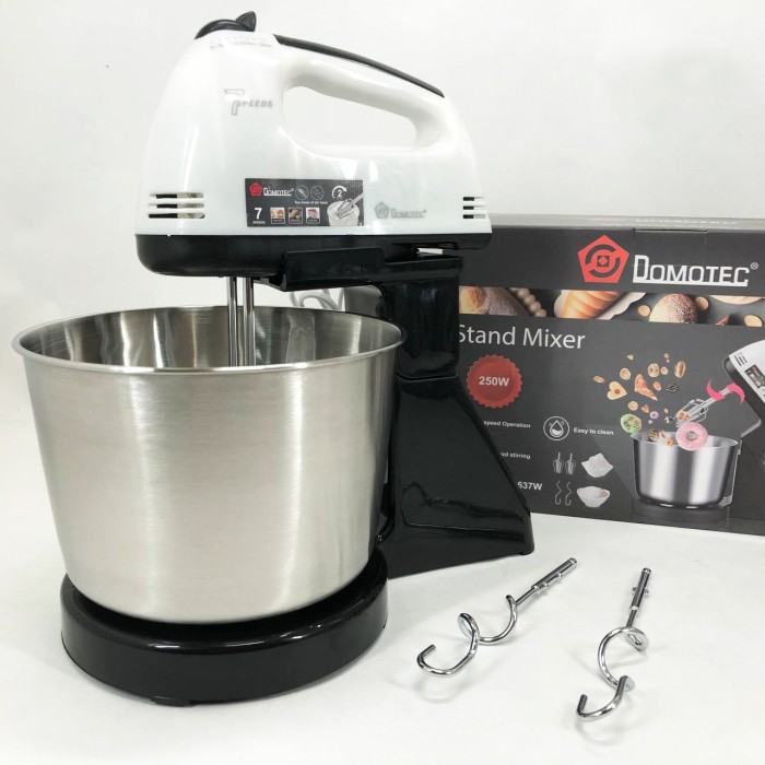 Ручний міксер для приготування тіста Domotec R6637W 250 Вт Міксер для виробництва тіста млинців CV-25