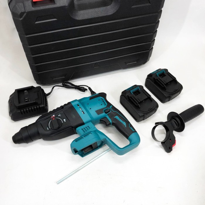 Хороший перфоратор для роботи KRAFFTEC 48V 2 акб, Ударний перфоратор для буріння отворів KQ-79