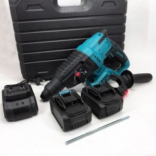 Перфоратор акумуляторний безщітковий KRAFFTEC 48V 2 акб 4.0AH дриль на акамуляторі для дому GW-253 в кейсі