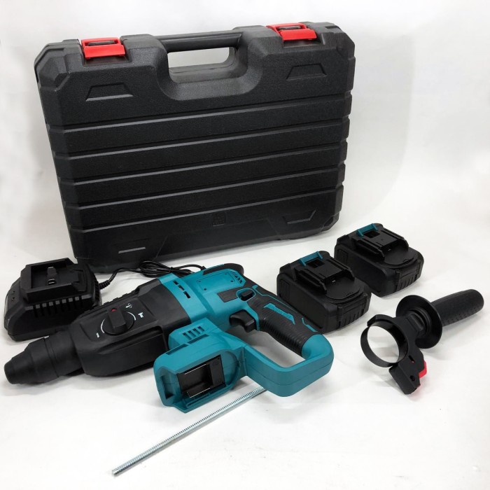 Професійний електричний перфоратор KRAFFTEC 48V 2 акб, Надійний електричний перфоратор PF-99