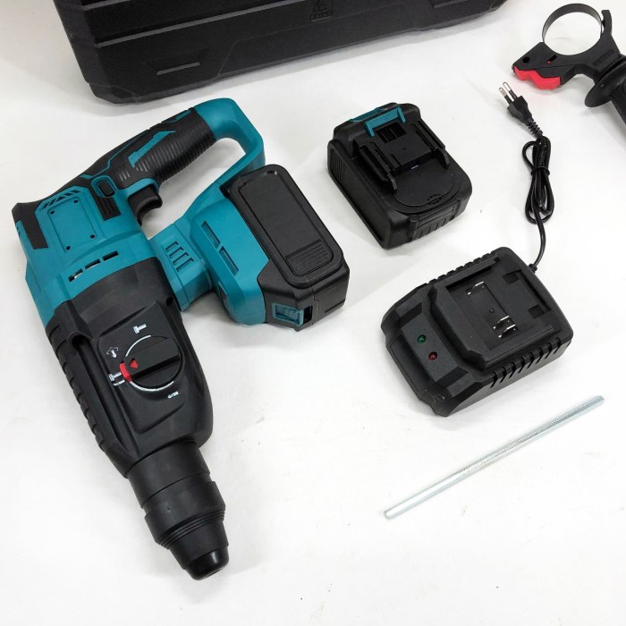 Промисловий перфоратор прямий KRAFFTEC, Дриль-перфоратор у валізі, Перфоратор для свердління отворів PD-70