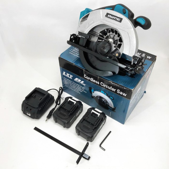 Акумуляторна циркулярна пилка KRAFFTEC 48V XG-36