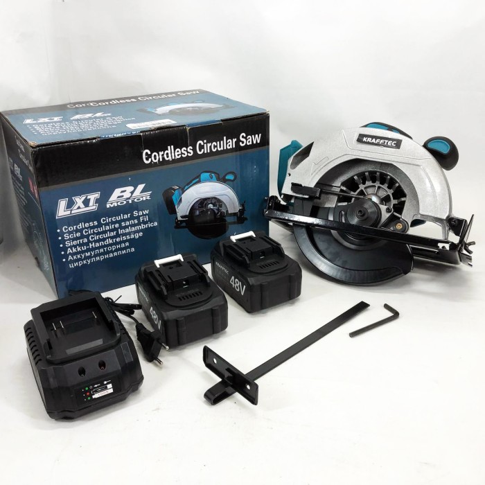 Акумуляторна циркулярна пилка KRAFFTEC 48V XG-36