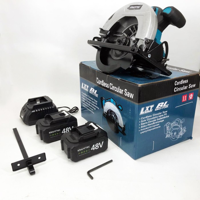 Акумуляторна циркулярна пилка KRAFFTEC 48V XG-36