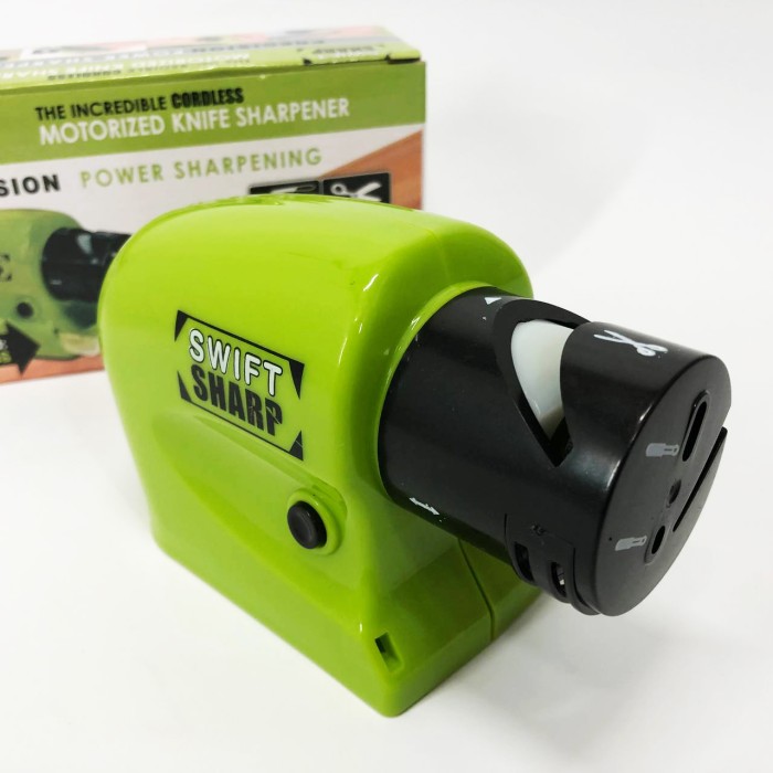 Потужна електрична точила для ножів Swift Sharp DY-521, Точилка для швидкого заточування ножів DK-48