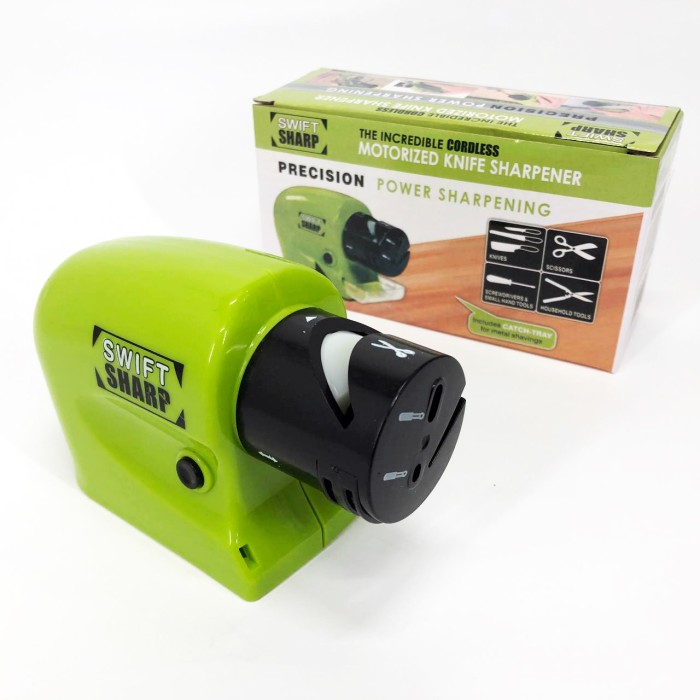 Потужна електрична точила для ножів Swift Sharp DY-521, Точилка для швидкого заточування ножів DK-48