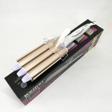 Плойка-стайлер для завивки Kemei KM-1010, Плойка для завивки волосся з різними функціями RL-30