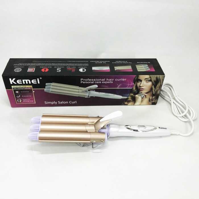 Випрямляч для волосся Kemei KM-1010, Праска для волосся, Хороші щипці для VW-738 вирівнювання волосся