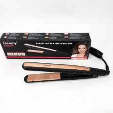 Праска-випрямляч для волосся з терморегулятором Gemei, Праска для вирівнювання зачіски TM-39