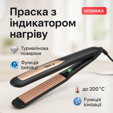 Випрямляч для завивки волосся, Електричний випрямляч для гладкого волосся Плойка праска VA-85