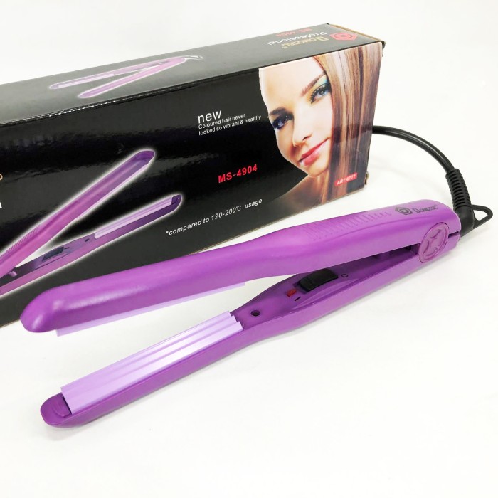 Праска для догляду за волоссям Domotec MS-4904 30 W, Випрямляч праска щипці, Плойка-випрямляч TM-95