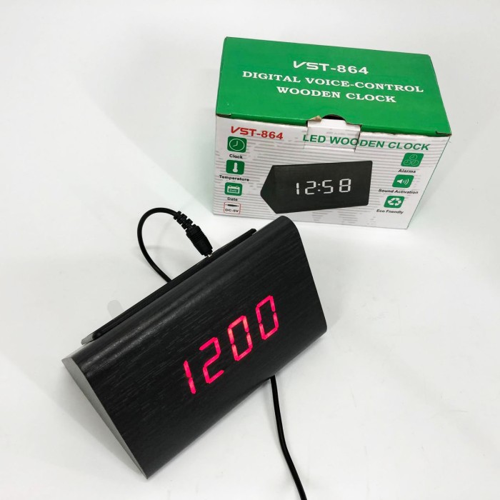 Годинник електронний настільний з дисплеєм, Годинник настільний класний зі світловим табло GR-13