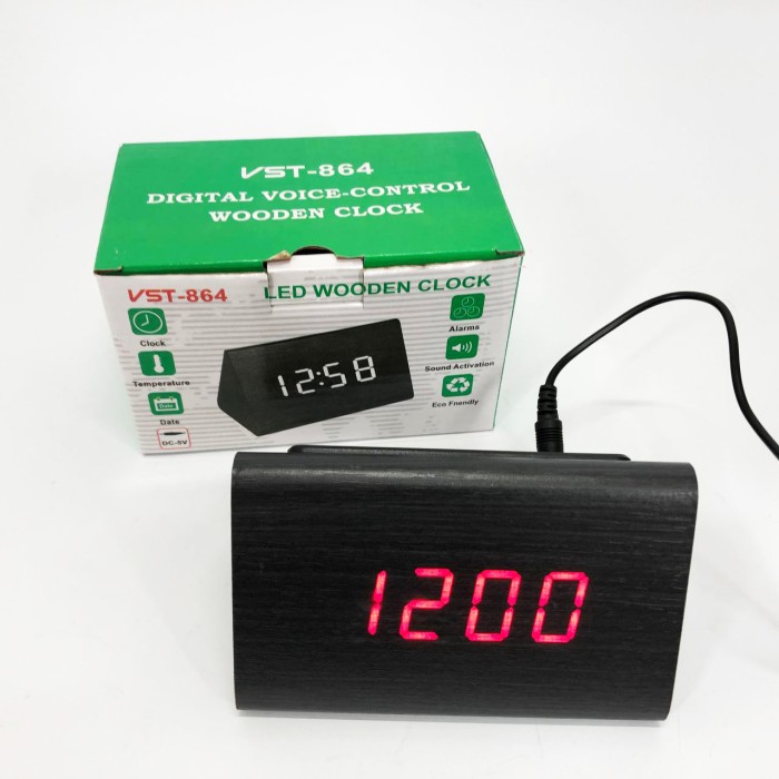 Годинник електронний настільний з дисплеєм, Годинник настільний класний зі світловим табло GR-13