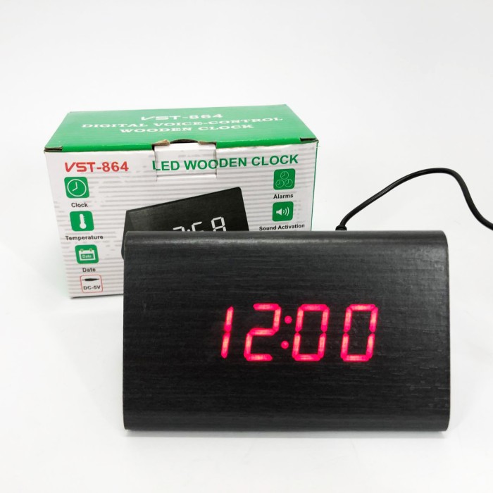 Годинник електронний настільний з дисплеєм, Годинник настільний класний зі світловим табло GR-13