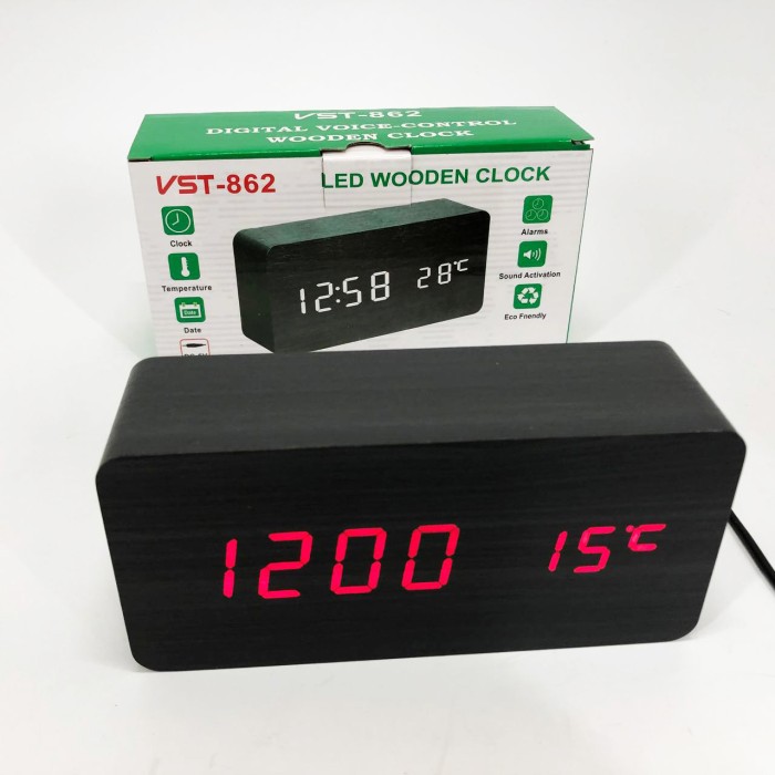 Настільний годинник для офісу, Настільний електронний годинник з великими цифрами DR-78