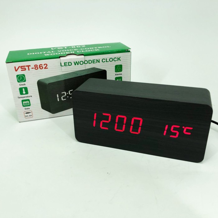 Настільний годинник для офісу, Настільний електронний годинник з великими цифрами DR-78