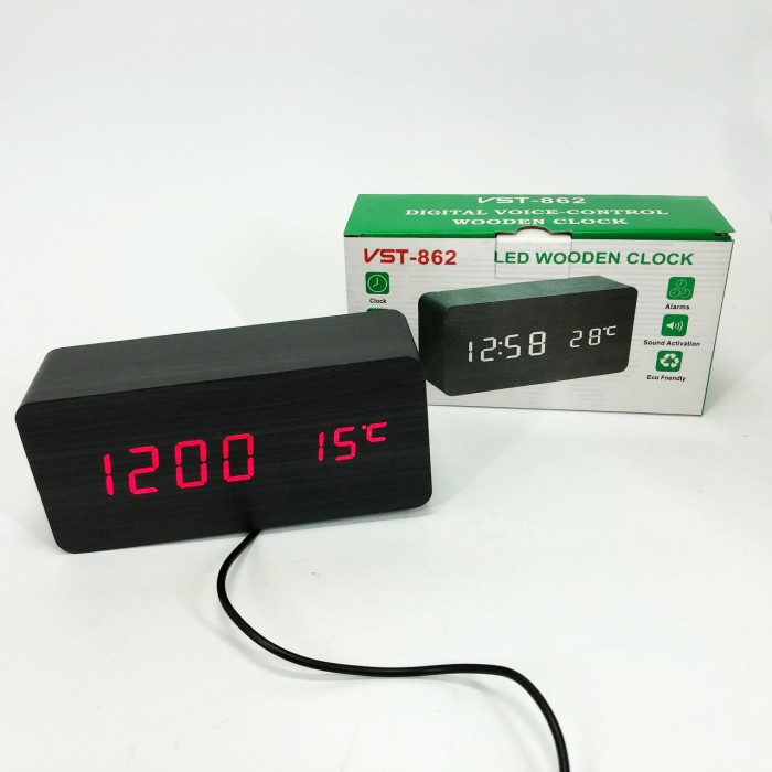 Настільний годинник для офісу, Настільний електронний годинник з великими цифрами DR-78
