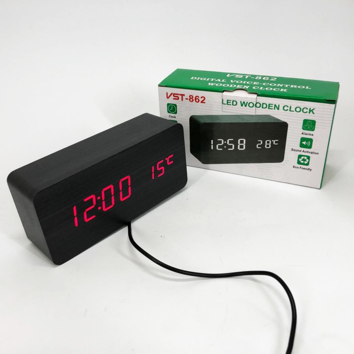 Настільний годинник для офісу, Настільний електронний годинник з великими цифрами DR-78