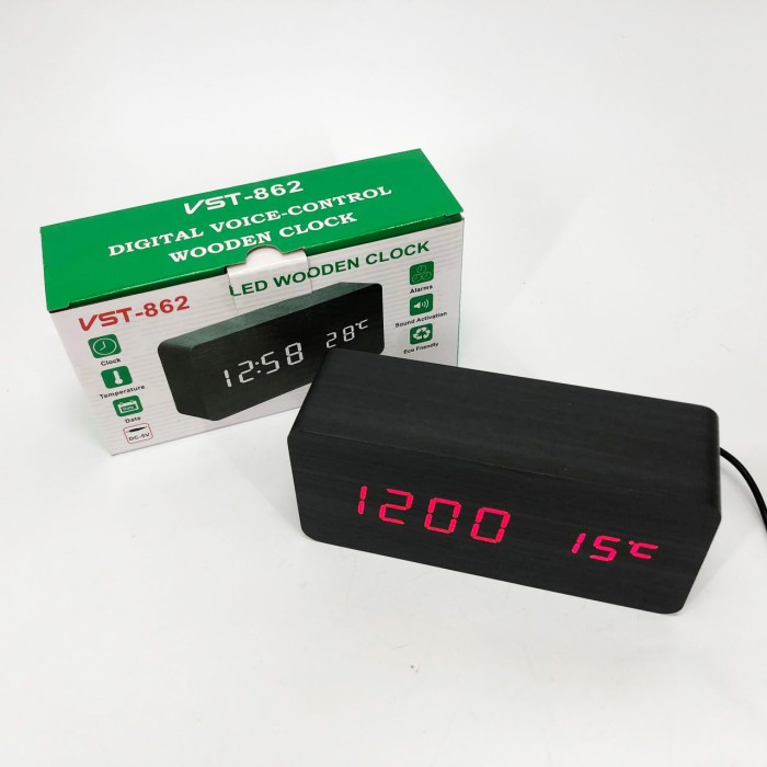 Настільний годинник для офісу, Настільний електронний годинник з великими цифрами DR-78