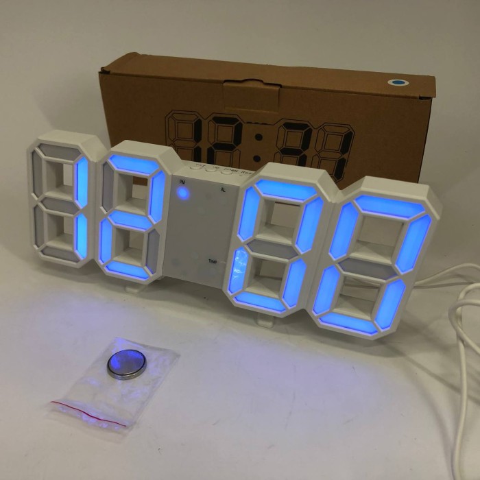 Електронний годинник з функцією підсвічування, Електронний годинник з цифровим дисплеєм FW-99