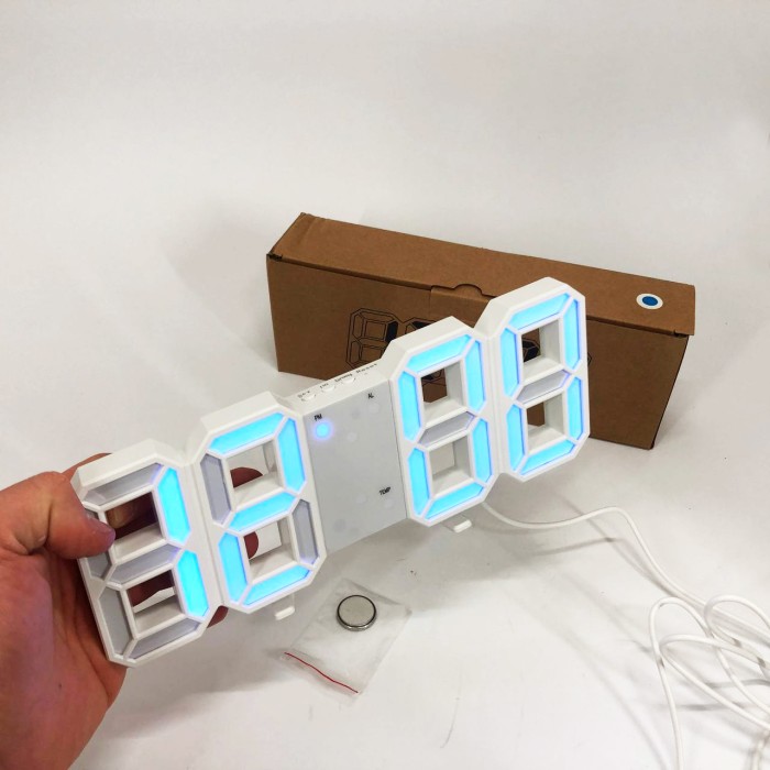 Електронний годинник з функцією підсвічування, Електронний годинник з цифровим дисплеєм FW-99