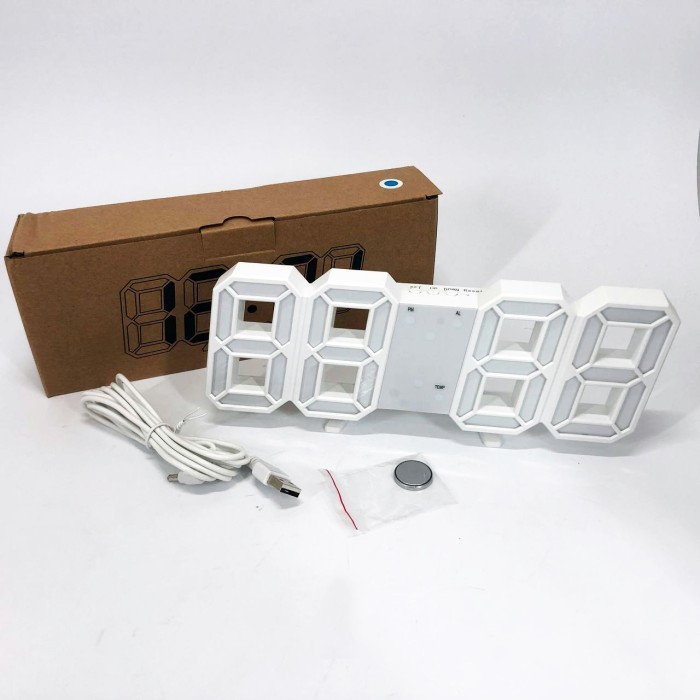 Електронний годинник з вбудованим дисплеєм LY-1089, Годинник електронний з підсвічуванням дисплея BA-23