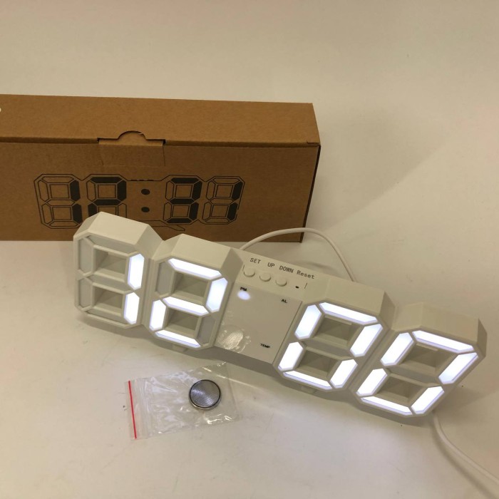 Практичний настільний годинник з підсвічуванням LY-1089, Електронний годинник з вбудованим дисплеєм OD-95