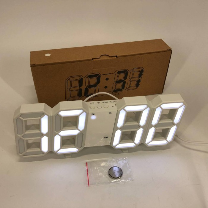 Практичний настільний годинник з підсвічуванням LY-1089, Електронний годинник з вбудованим дисплеєм OD-95