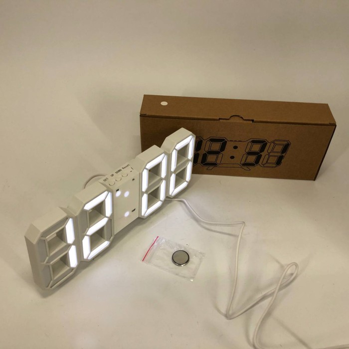 Цифровий годинник настільний LY-1089, Настільний годинник з будильником Маленький PN-17