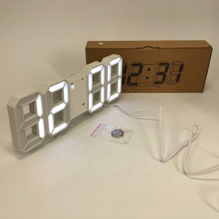 Цифровий годинник настільний LY-1089, Настільний годинник з будильником Маленький PN-17