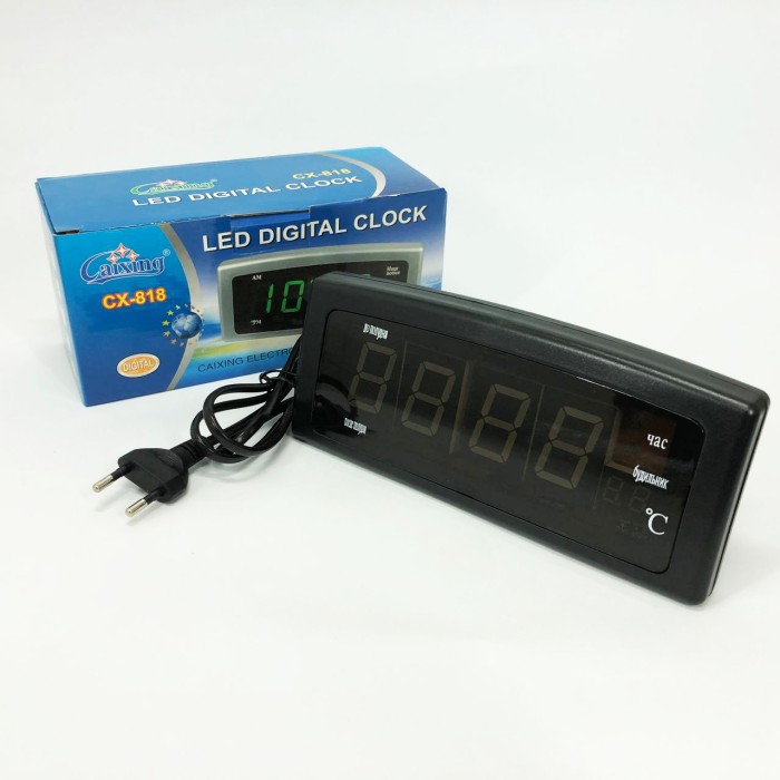 Настільний годинник з функцією підсвічування, Настільний годинник з цифрами LED FE-23