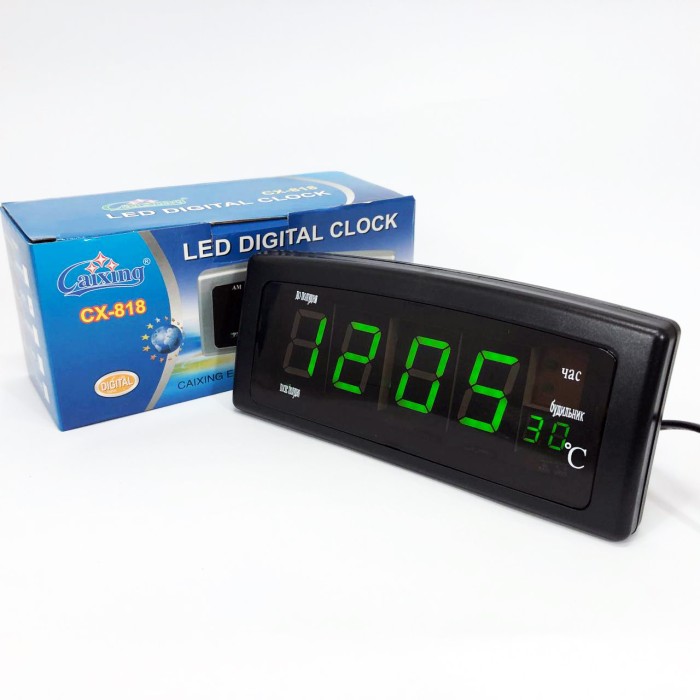 Настільний годинник з функцією підсвічування, Настільний годинник з цифрами LED FE-23