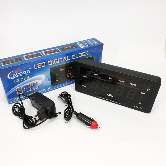 Електронний годинник з вбудованим дисплеєм, Настільний годинник з led підсвічуванням QS-31