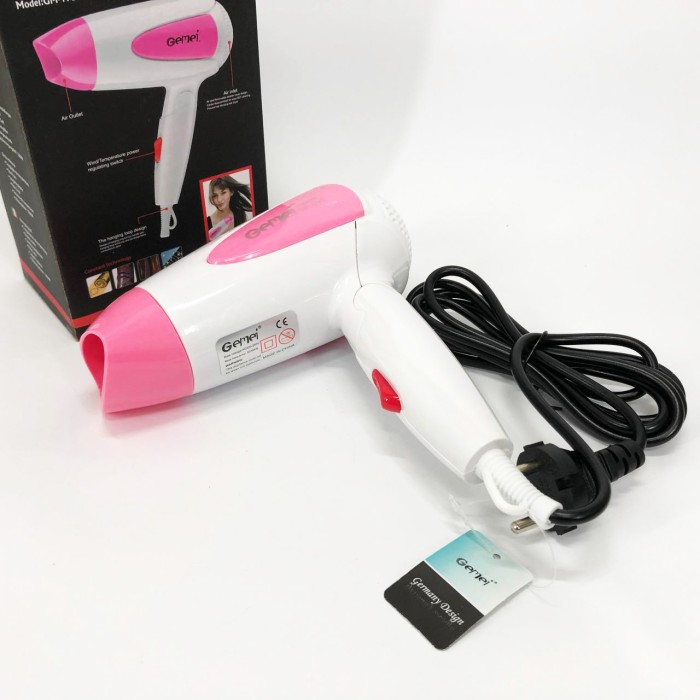 Фен-стайлер для сушіння волосся Gemei GM-1756 1200 Вт, Фен для укладання волосся салонний WE-56